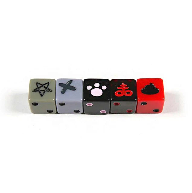 The Binding of Isaac: Four Souls Unholy Rollers Dice Set
