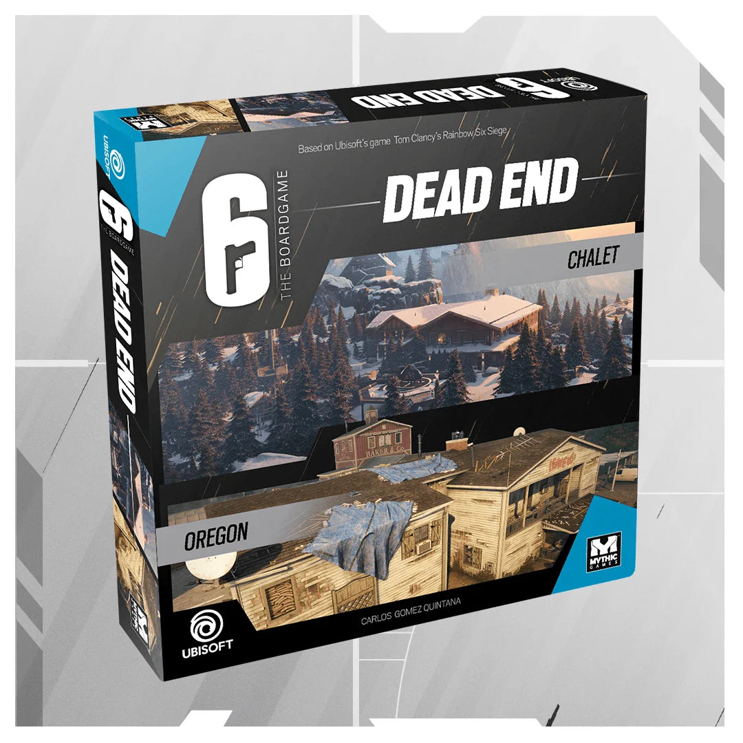 The 6: Siege – The Board Game Bundle by Mythic Games lets you experience tactical Rainbow Six Siege action on the tabletop, featuring snowy Chalet and Oregon maps inspired by Tom Clancy’s hit video game series.