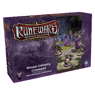 RuneWars Waiqar Infantry Command Unit Upgrade Expansion